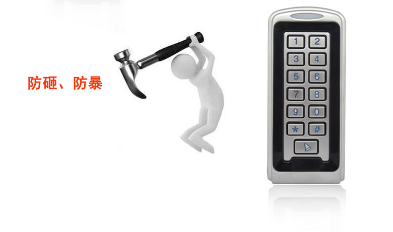 2014款一体式感应刷卡门禁考勤系统 经济高效的安全管理新选择